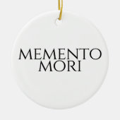 Memento Mori Keramisch Ornament (Voorkant)
