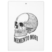 Memento mori klembord (Achterkant)
