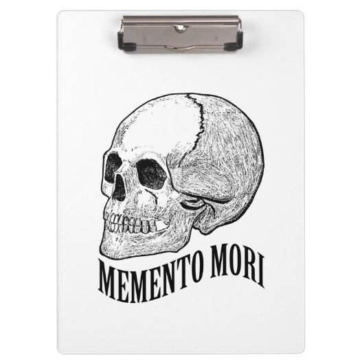 Memento mori klembord (Voorkant)