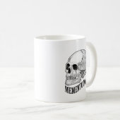 Memento mori koffiemok (Voorkant rechts)