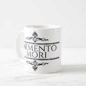 Memento Mori Koffiemok (Voorkant links)