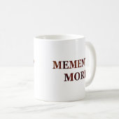Memento mori koffiemok (Voorkant rechts)