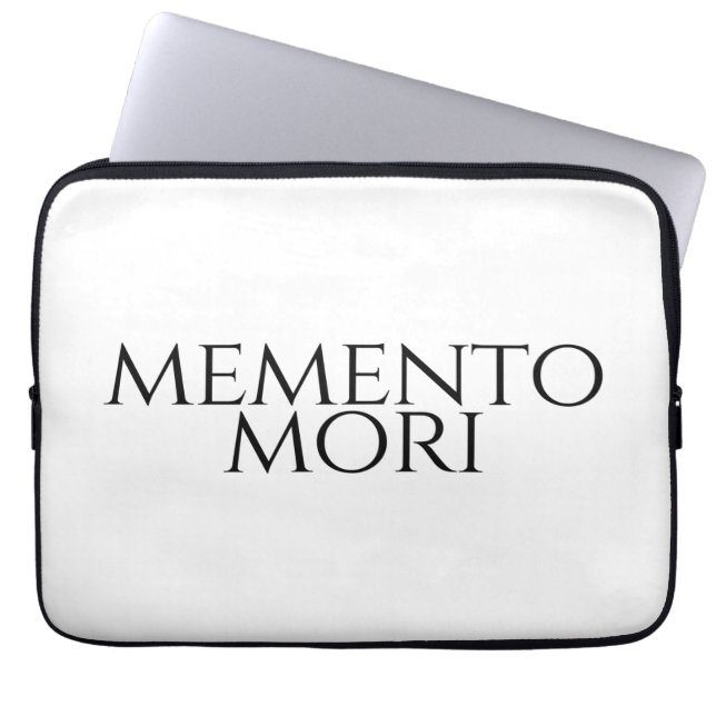 Memento Mori Laptop Sleeve (Voorkant)