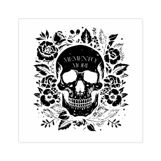 Memento Mori - Latijn Rubberstempel (Afrduk)