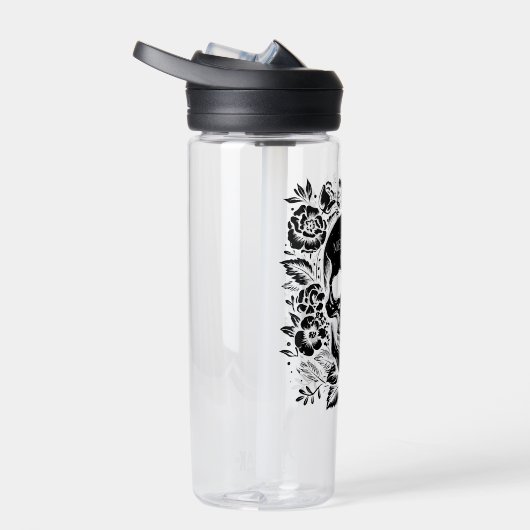 Memento Mori - Latijn Waterfles (Rechts)