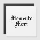 Memento Mori - Latijnse zin (Voorkant / Achterkant)