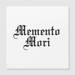 Memento Mori - Latijnse zin