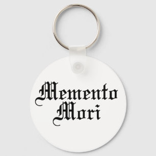 Memento Mori - Latijnse zin Sleutelhanger