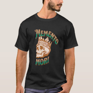 Memento Mori Latijnse zin T-shirt