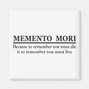 Memento mori magneet