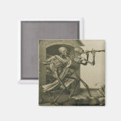 Memento Mori Magneet (Voorkant / Achterkant)