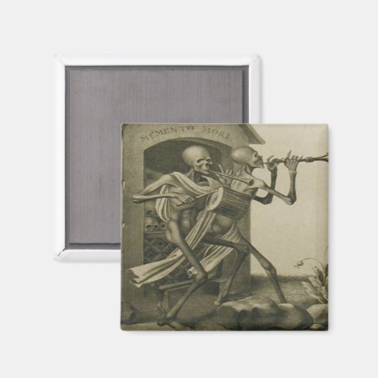 Memento Mori Magneet (Voorkant / Achterkant)