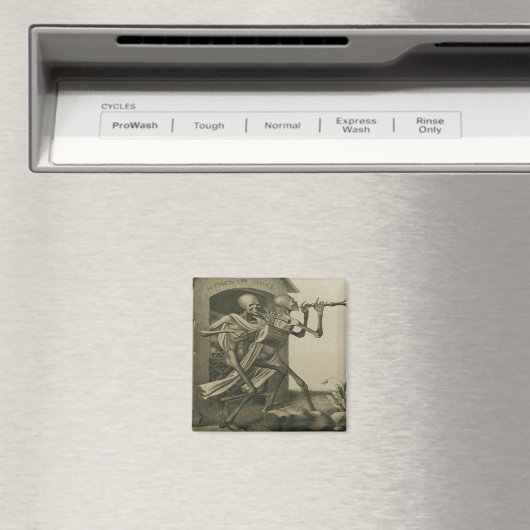 Memento Mori Magneet (Insitu (Vaatwasser))