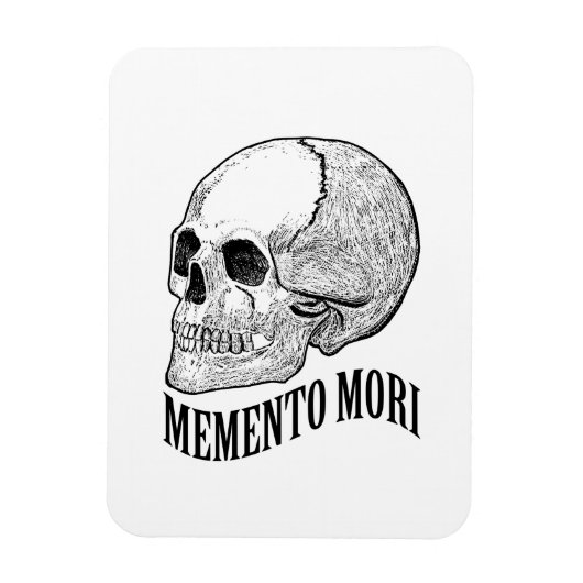 Memento mori magneet (Verticaal)