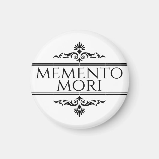 Memento Mori Magneet (Voorkant)