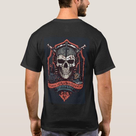Memento Mori Majesteit T-shirt (Achterkant)