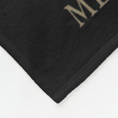 Memento Mori Memento Vivere _ Filosofie & amp; Lat Fleece Deken (Hoek)