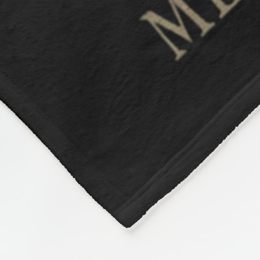 Memento Mori Memento Vivere _ Filosofie & amp; Lat Fleece Deken (Hoek)