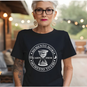 Memento mori memento vivere t-shirt