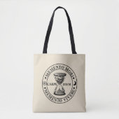 Memento mori memento vivere tote bag (Voorkant)