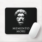 Memento Mori met Marcus Aurelius Head Muismat (Met muis)