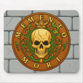 Memento Mori Mousepad by Phil Elmore Muismat (Voorkant)