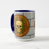 Memento Mori Mug by Phil Elmore Mok (Voorkant links)