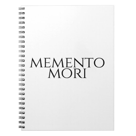 Memento Mori Notitieboek (Voorkant)