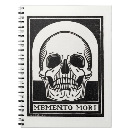 Memento Mori Notitieboek (Voorkant)
