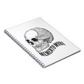 Memento mori notitieboek (Rechterzijde)