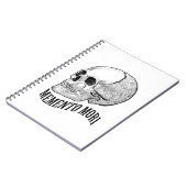 Memento mori notitieboek (Linkerzijde)