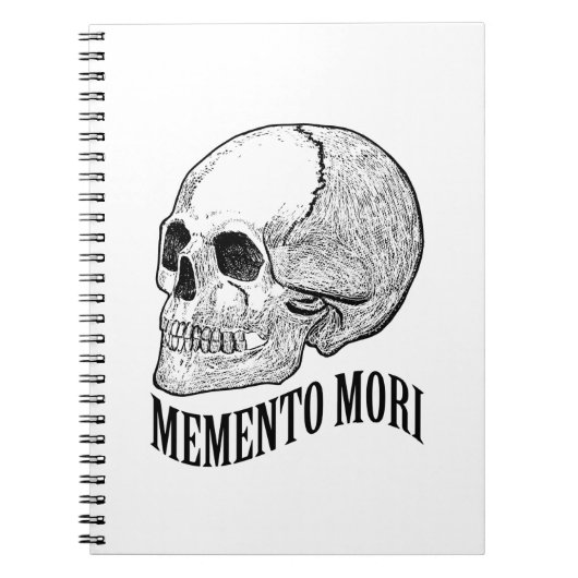 Memento mori notitieboek (Voorkant)
