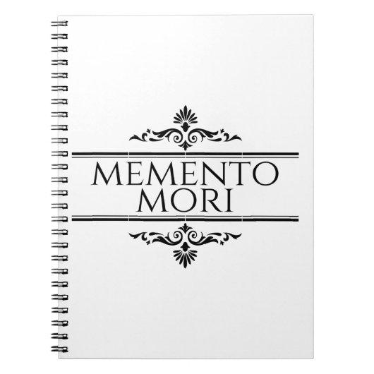 Memento Mori Notitieboek (Voorkant)