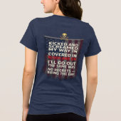 Memento Mori 🫡🪖 Onthoud dat je moet sterven + Vl Tri-Blend Shirt (Achterkant)