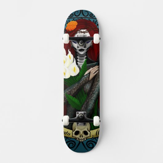 Memento Mori Persoonlijk Skateboard (Voorkant)