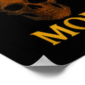 Memento Mori Philosophy Stoicism Quote  Poster (Hoek)