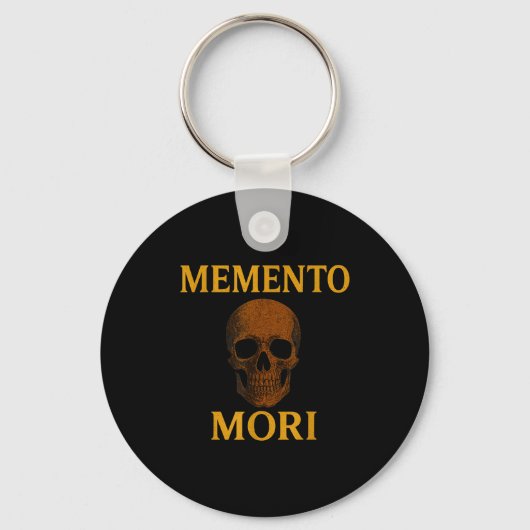 Memento Mori Philosophy Stoicism Quote Sleutelhanger (Voorkant)