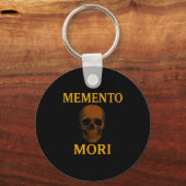 Memento Mori Philosophy Stoicism Quote Sleutelhanger (Voorkant)