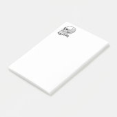 Memento mori post-it® notes (Schuin)