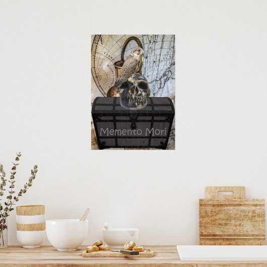 Memento Mori Poster (Keuken)