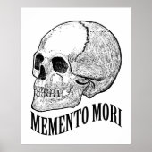 Memento mori poster (Voorkant)