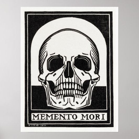 Memento Mori Poster (Voorkant)