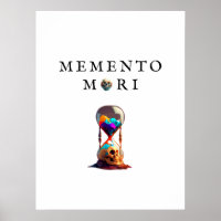 Memento Mori Poster | Statisch Poster | Stadscadea