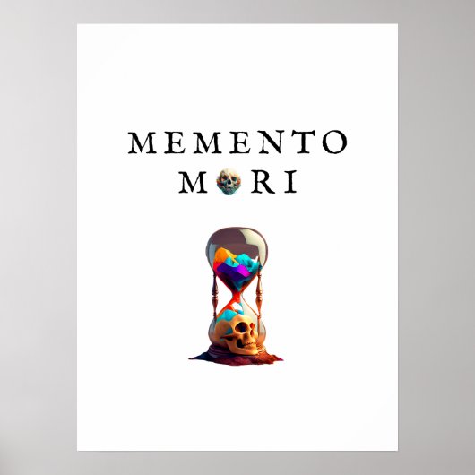 Memento Mori Poster | Statisch Poster | Stadscadea (Voorkant)