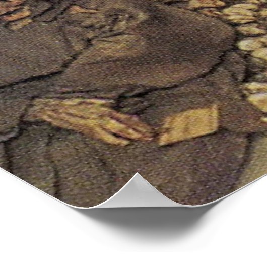 Memento Mori - Rome Bone Church Poster (Hoek)