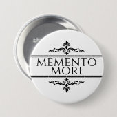 Memento Mori Ronde Button 7,6 Cm (Voorkant /achterkant)