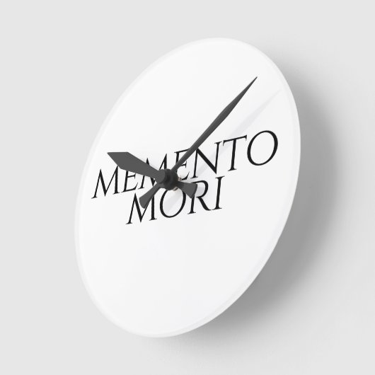 Memento Mori Ronde Klok (Hoek)