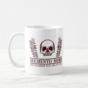 Memento mori schedel koffiemok