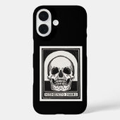 Memento Mori Schedel Kunst Case-Mate iPhone Case (Achterkant)