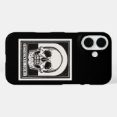Memento Mori Schedel Kunst Case-Mate iPhone Case (Achterkant (horizontaal))